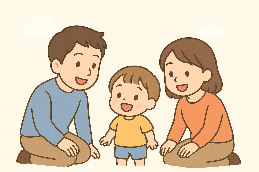 笑っている子供